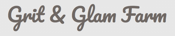 Grit & Glam Farm Logo