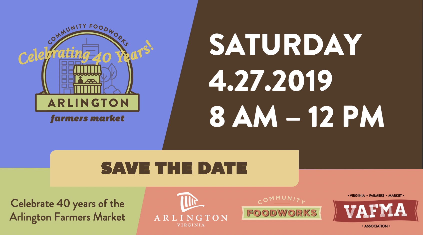 CELEBRATING 40 YEARS AT THE ARLINGTON FARMERS MARKET Virginia Farmers