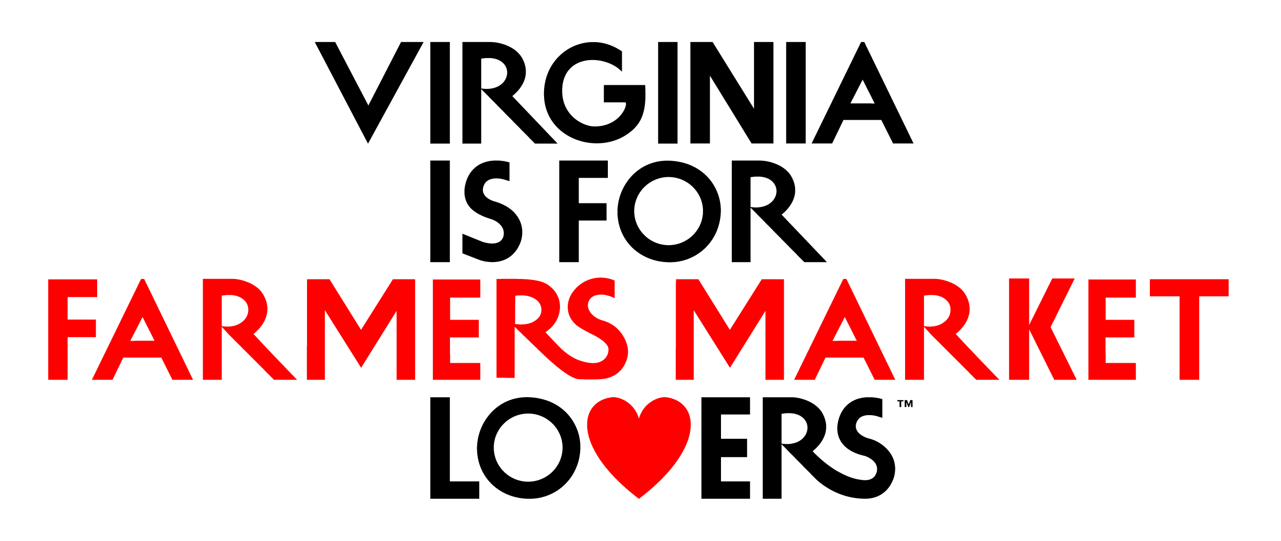 Virginia is for Farmers Market Lovers Logo