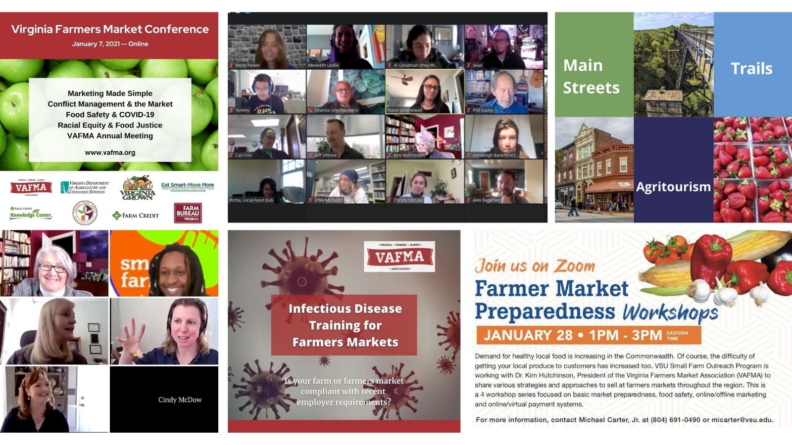 VAFMA’s Year in Review 2021 Virginia Farmers Market Association