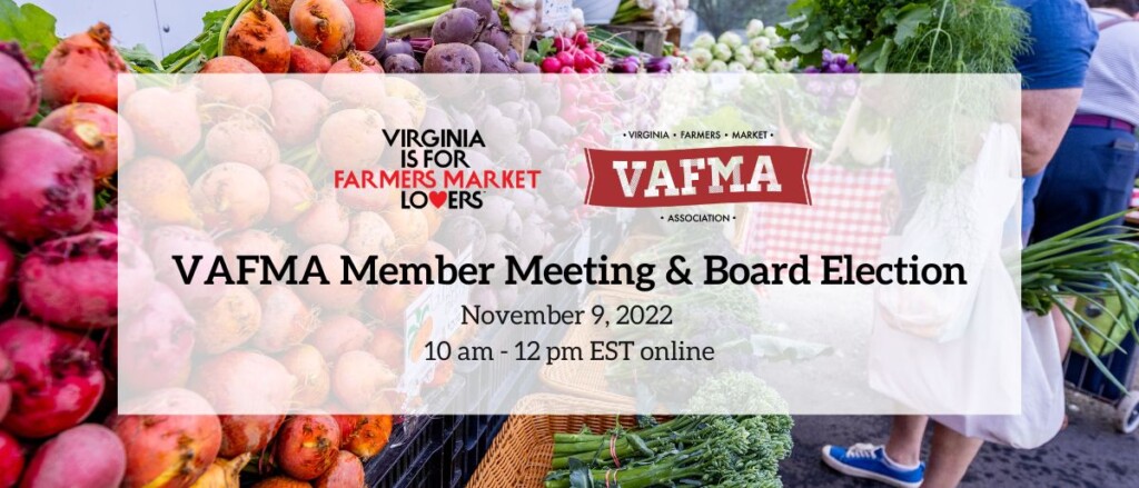 VAFMA Member Meeting